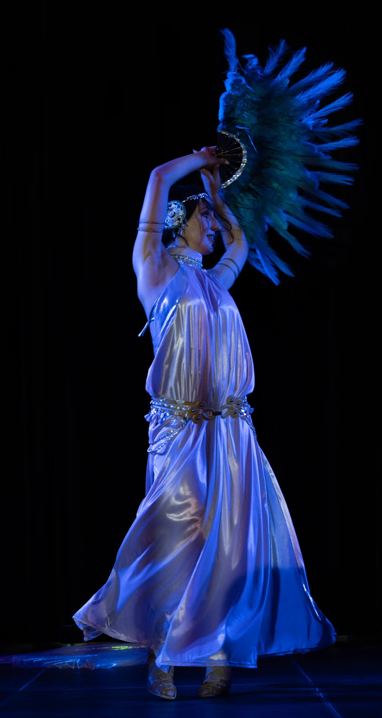 Sereia in an Art Nouveau inspired costume
